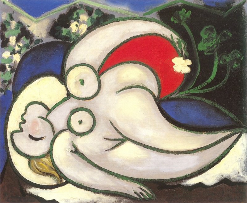 1932 Femme couchВe (Marie-Thérèse Walter). Пабло Пикассо (1881-1973) Период: 1931-1942