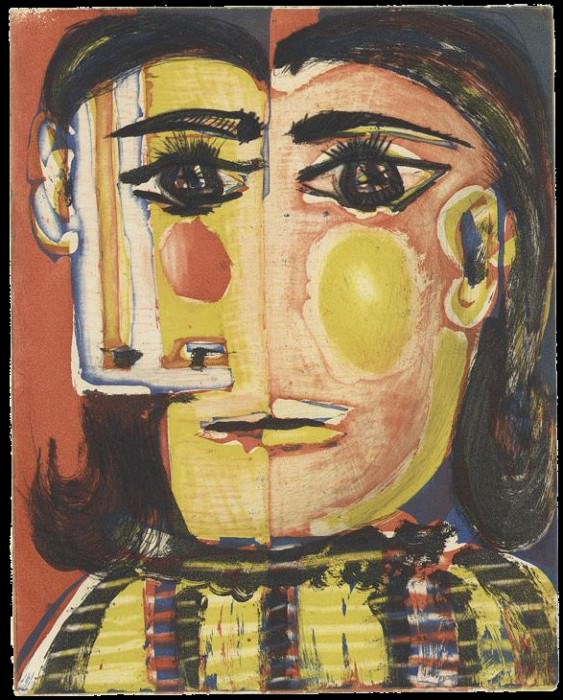 1939 Portrait de Dora Maar 2. Пабло Пикассо (1881-1973) Период: 1931-1942