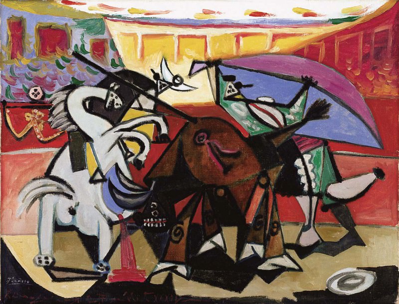 1934 course de taureaux. Пабло Пикассо (1881-1973) Период: 1931-1942