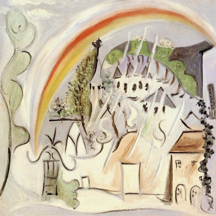 1932 Boisgeloup sous la pluie. Pablo Picasso (1881-1973) Period of creation: 1931-1942