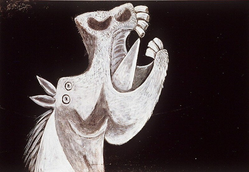 1937 Guernica. Пабло Пикассо (1881-1973) Период: 1931-1942 (Рtude)
