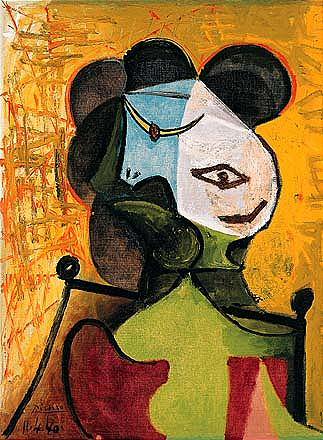 1940 Buste de femme 2. Pablo Picasso (1881-1973) Period of creation: 1931-1942
