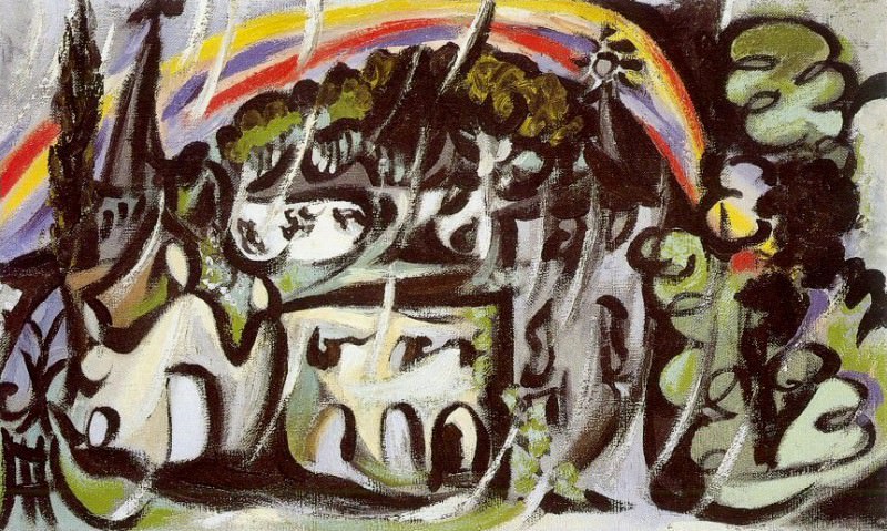 1932 Boisgeloup sous la pluie1. Пабло Пикассо (1881-1973) Период: 1931-1942
