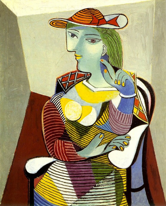 1937 Portrait de Marie-ThВrКse, Pablo Picasso (1881-1973) Period of creation: 1931-1942