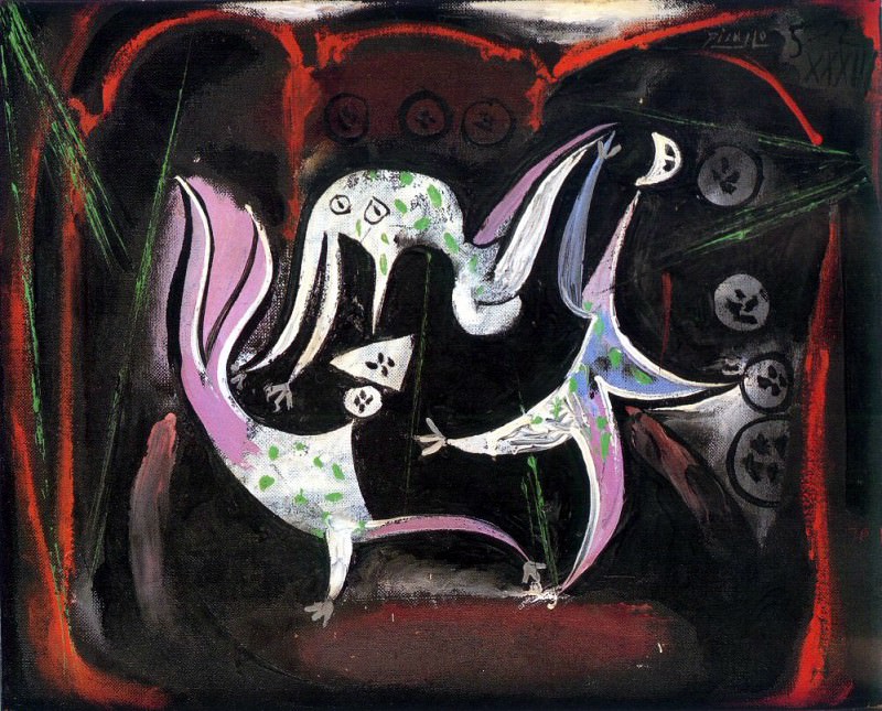 1933 Le cirque. Пабло Пикассо (1881-1973) Период: 1931-1942