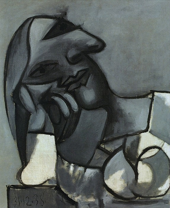 1938 Buste de femme accoudВe, Pablo Picasso (1881-1973) Period of creation: 1931-1942