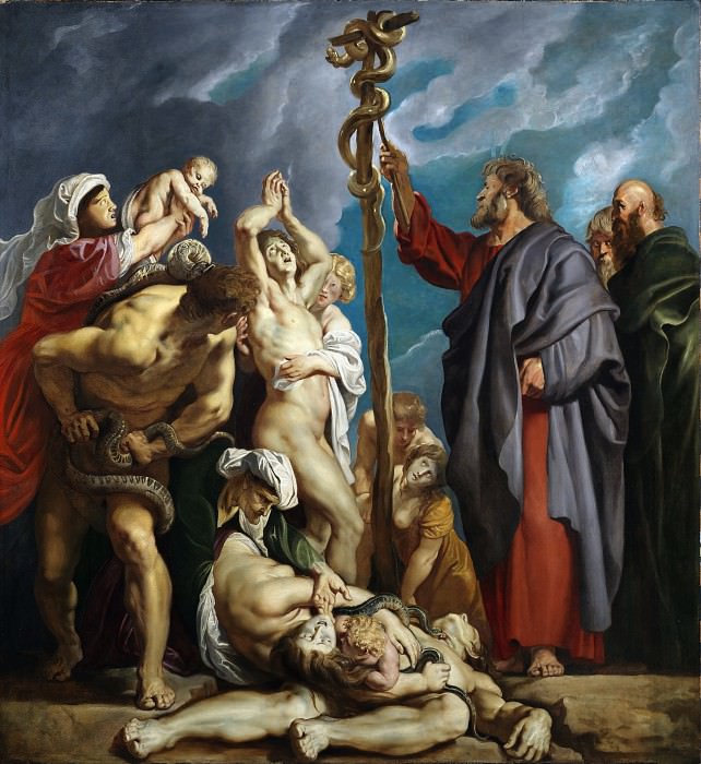 Моисей с медным змеем, Питер Пауль Рубенс