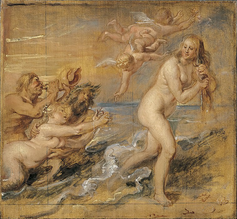 La naissance de Venus. Peter Paul Rubens