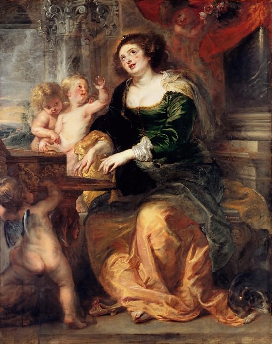St. Cecilia. Peter Paul Rubens