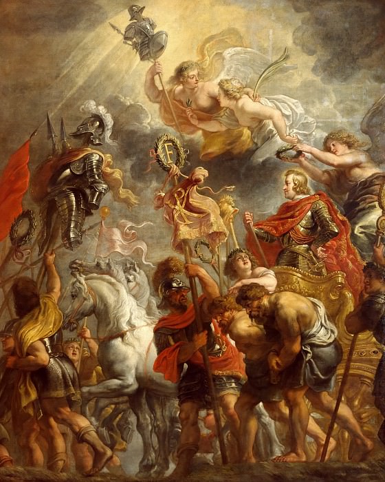 Title: Triumphal Entry of Ferdinand of Austria into Antwerp. Peter Paul Rubens