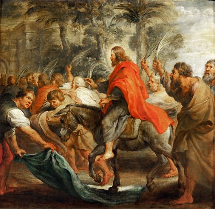 Вход Христа в Иерусалим. Питер Пауль Рубенс