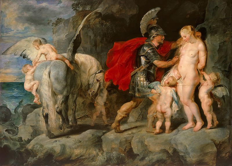 Rubens (1577-1640) - Perseus Freeing Andromeda. Part 4