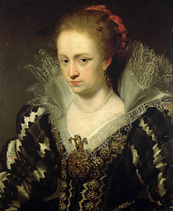 Портрет Жаклины де Кастр. Peter Paul Rubens