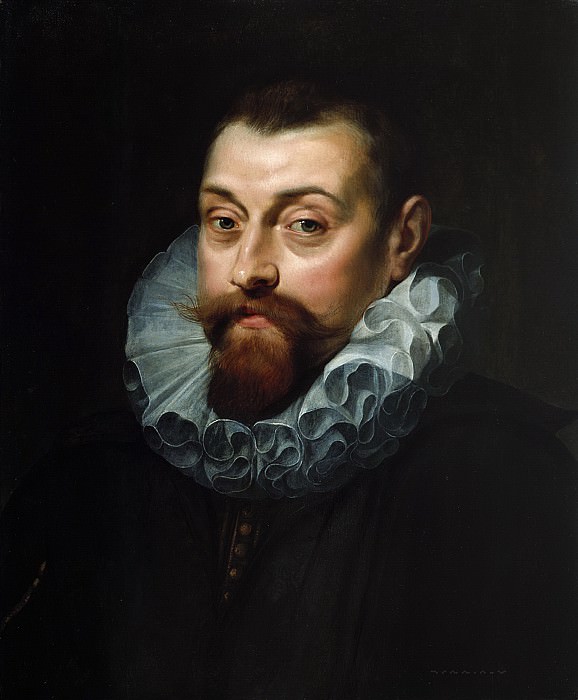 Male portrait. Peter Paul Rubens