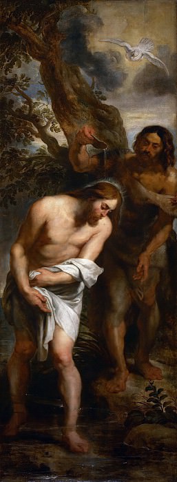 Baptism of Christ. Peter Paul Rubens