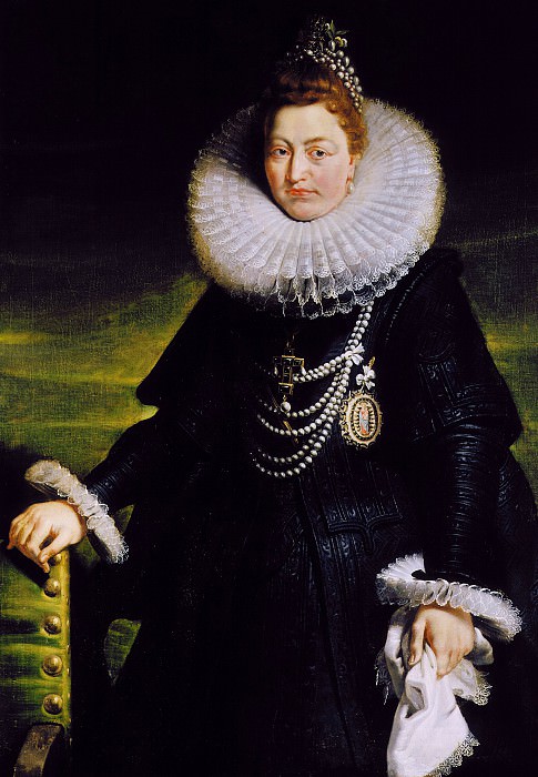 Portrait of Archduchess Isabella. Peter Paul Rubens