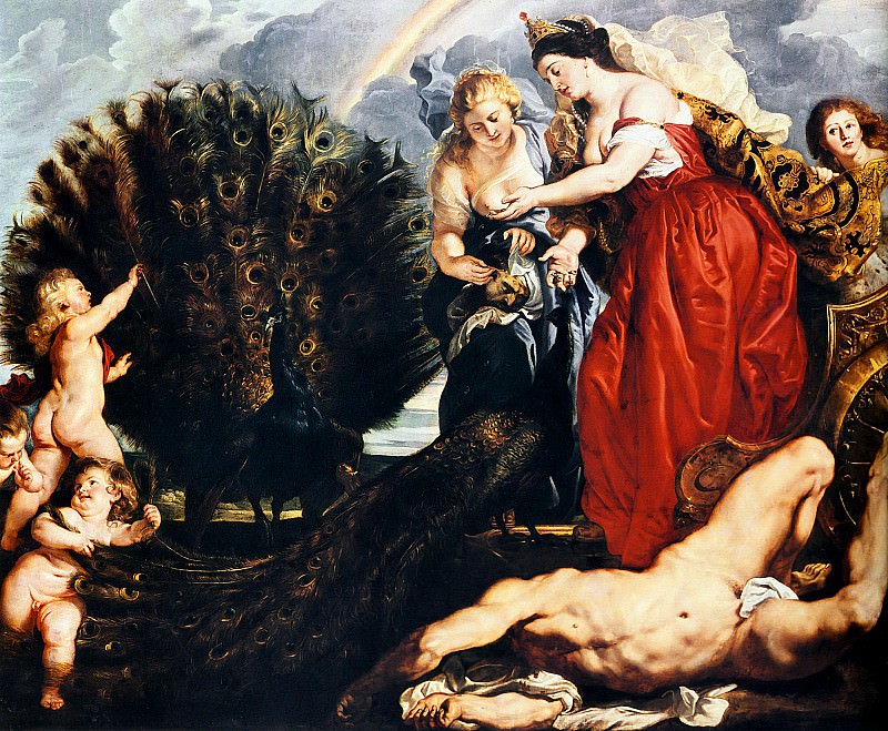 Juno and Argus. Peter Paul Rubens