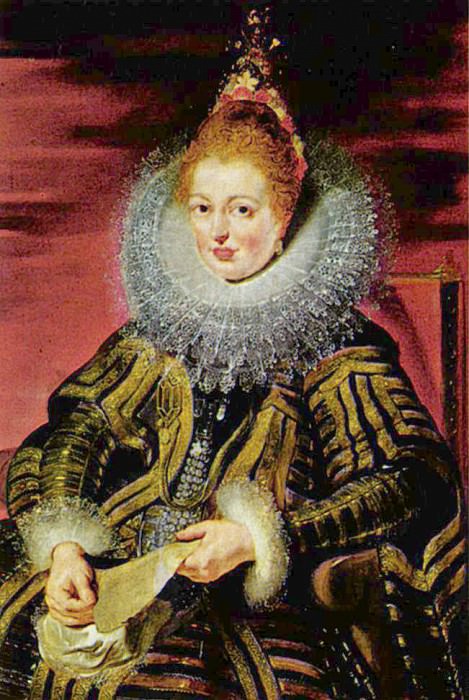Инфанта Изабелла Клара Евгения , жена Эрцгерцога Альбрехта – 1609, Питер Пауль Рубенс