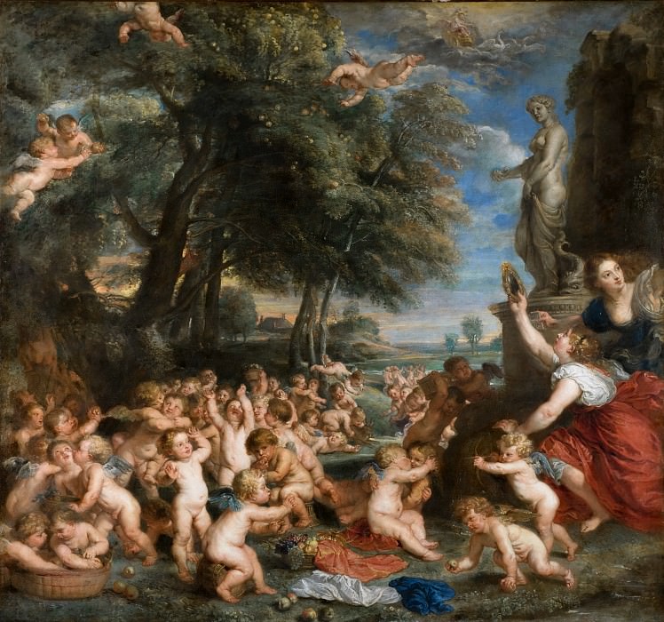 Adoration of Venus. Peter Paul Rubens