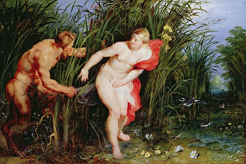 Pan and Syrinx - Пан и Сиринга - 1619. Peter Paul Rubens