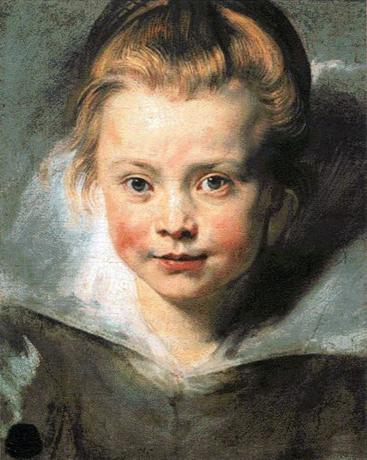 Портрет Клары Серены Рубенс – 1615 – 1616, Питер Пауль Рубенс