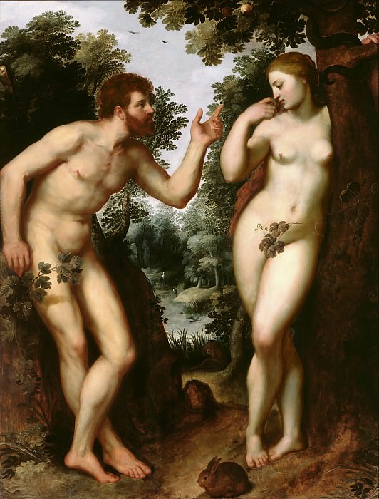 Adam and Eve - 1597. Peter Paul Rubens