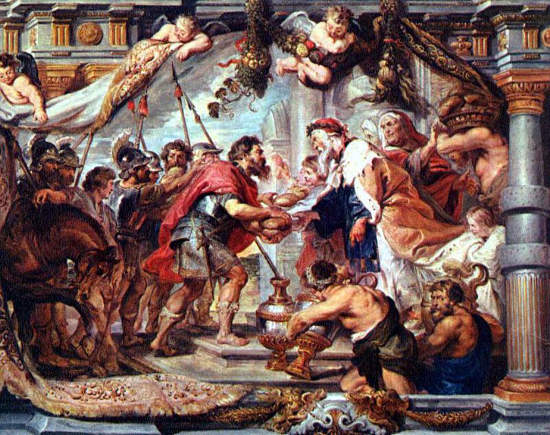 Встреча Авраама и Мелхиседека – 1625, Питер Пауль Рубенс