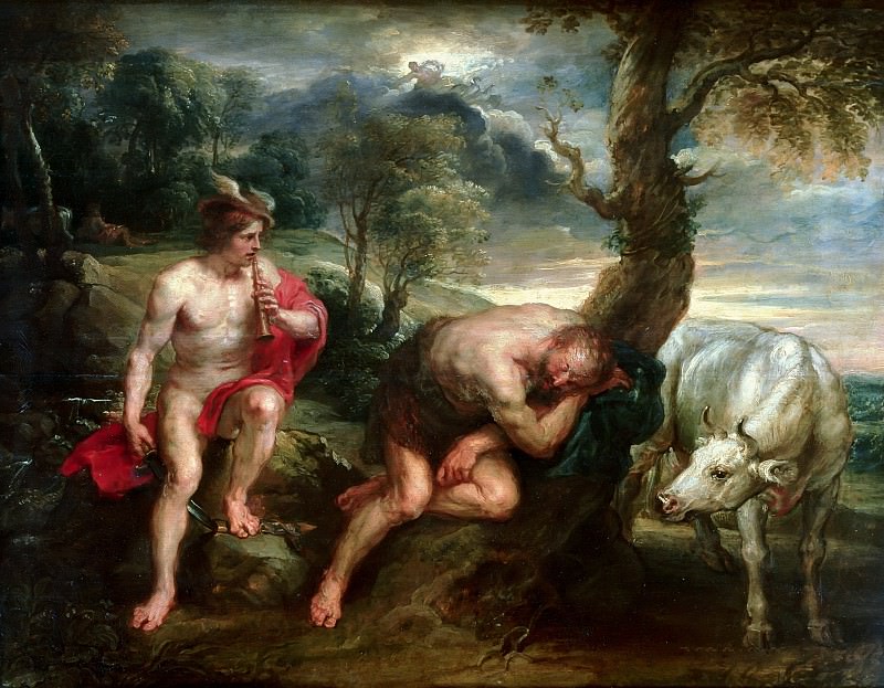 Mercury and Argus. Peter Paul Rubens