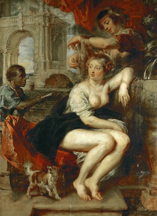 Bathsheba at the Fountain - Вирсавия у фонтана - 1635. Peter Paul Rubens