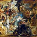 Смерть Генриха IV и объявление регентства, Питер Пауль Рубенс