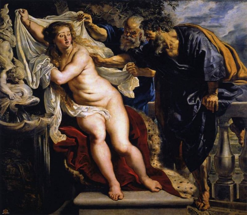 Susanna and the Elders. Peter Paul Rubens