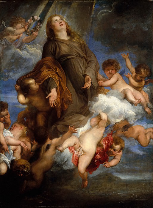 Anthony van Dyck - Saint Rosalie Interceding for the Plague-stricken of Palermo. Metropolitan Museum: part 2
