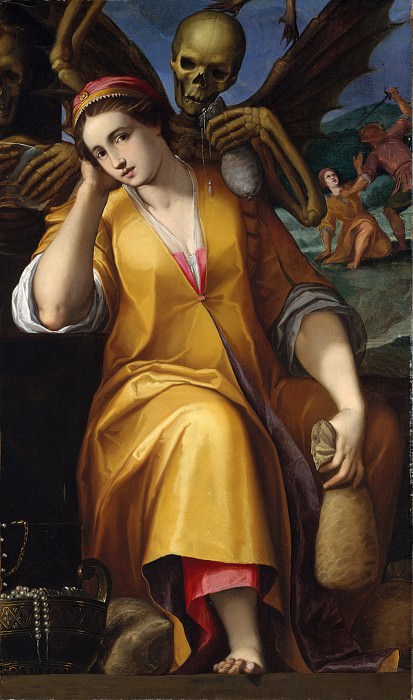 Jacopo Ligozzi - Allegory of Avarice. Metropolitan Museum: part 2