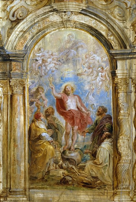 The Glorification of the Eucharist. Peter Paul Rubens