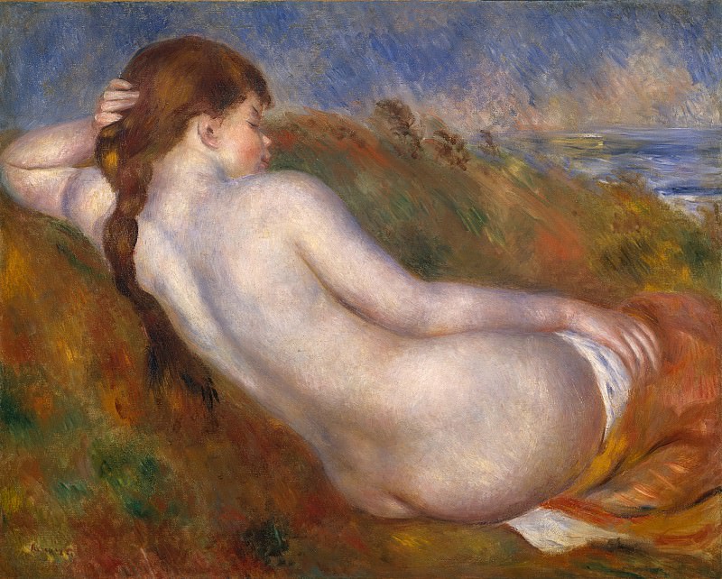 Auguste Renoir - Reclining Nude. Metropolitan Museum: part 2