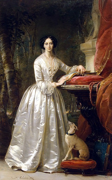 Robertson, Christina - Portrait of Grand Duchess Maria Alexandrovna (2). Hermitage ~ part 10