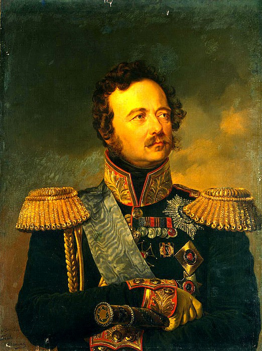 Randel, Friedrich - Portrait of Ivan Paskevich. Hermitage ~ part 10