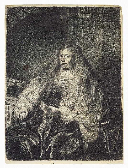 Rembrandt, Harmenszoon van Rijn - Great Jewish Bride. Hermitage ~ part 10