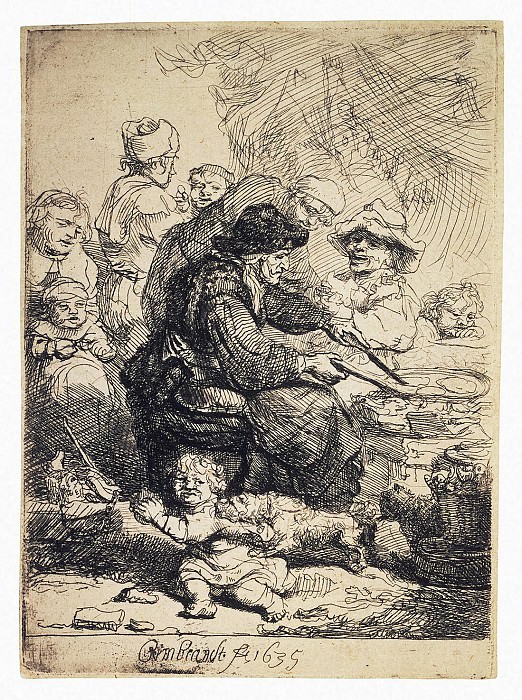 Rembrandt, Harmenszoon van Rijn - Blinschitsa. Hermitage ~ part 10