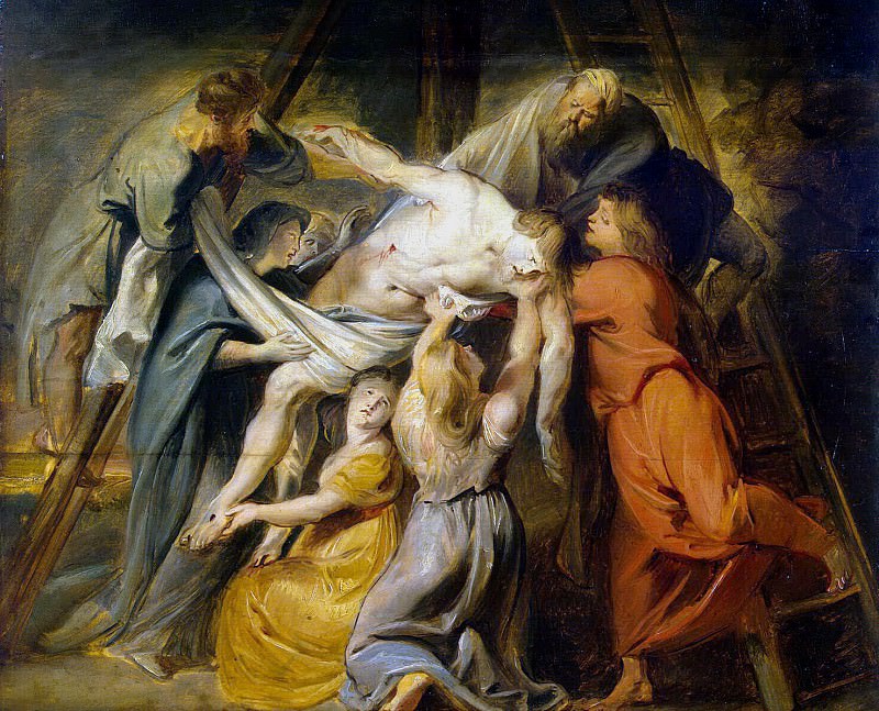Rubens, Peter Paul - Descent from the Cross (2). Hermitage ~ part 10