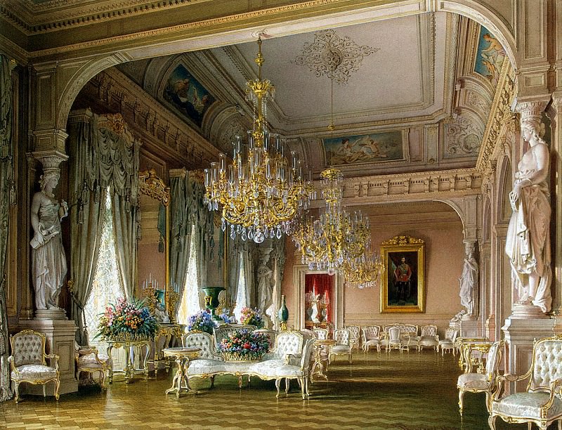 Premazzi, Luigi - Mansion of Baron AL Stieglitz. White Hall. Hermitage ~ part 10