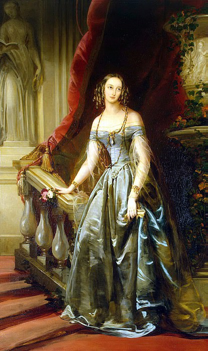 Robertson, Christina - Portrait of Grand Duchess Olga Nikolaevna. Hermitage ~ part 10