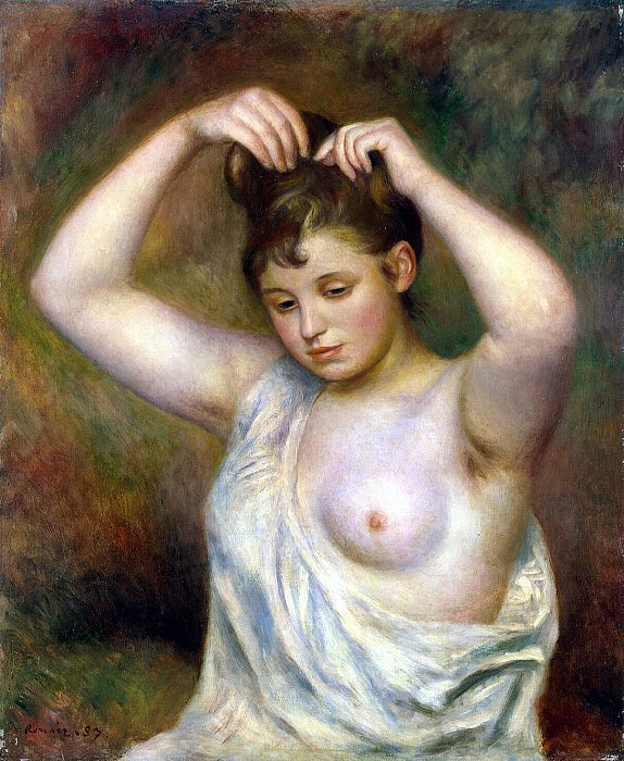 Renoir, Pierre-Auguste - Combed woman. Hermitage ~ part 10