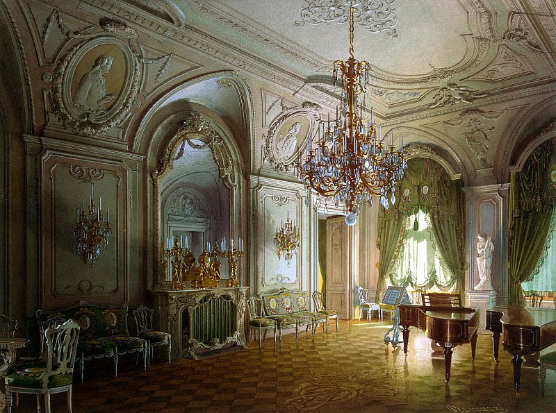 Premazzi, Luigi - Mansion of Baron AL Stieglitz. Concert Hall. Hermitage ~ part 10