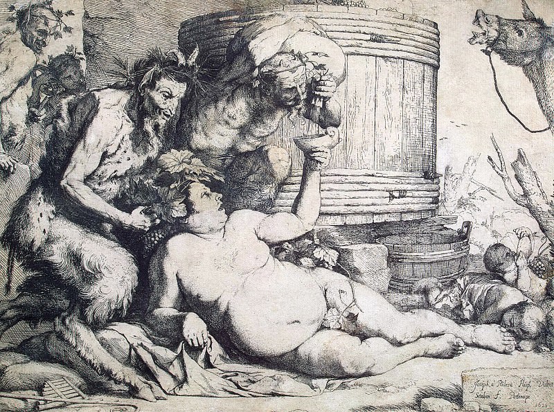 Ribera, José de - Drunken Silenus. Hermitage ~ part 10