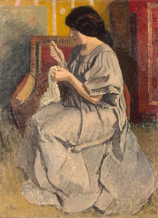 Пюи, Жан - Портрет жены художника. Эрмитаж ~ часть 10