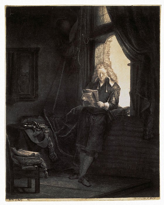 Rembrandt, Harmenszoon van Rijn - Portrait of Jan Six. Hermitage ~ part 10