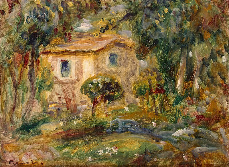 Renoir, Pierre-Auguste - Landscape. Le Cannet. Hermitage ~ part 10