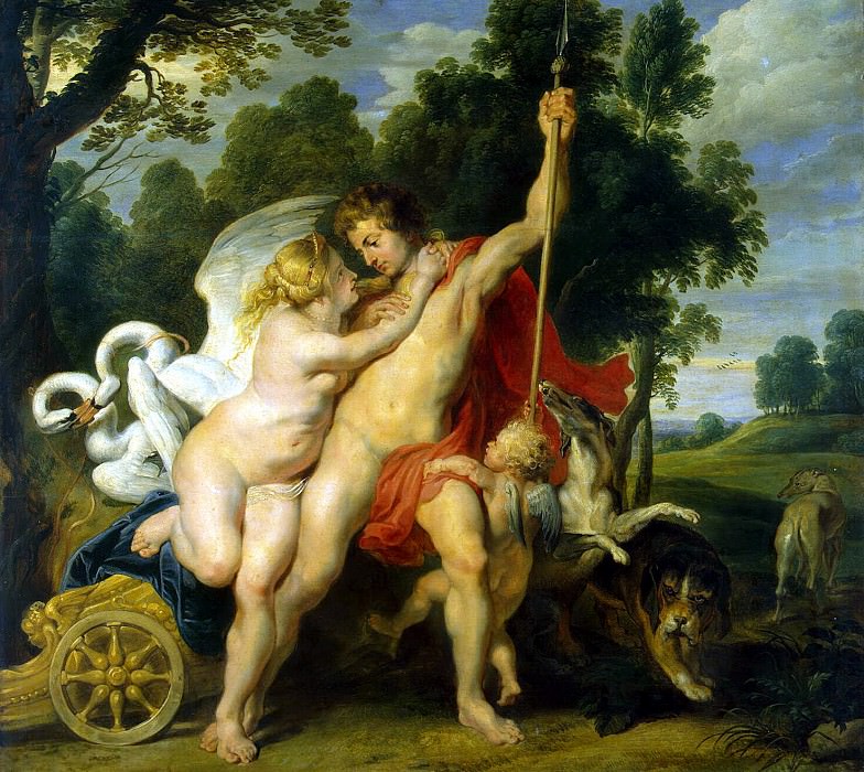 Rubens, Peter Paul - Venus and Adonis. Hermitage ~ part 10