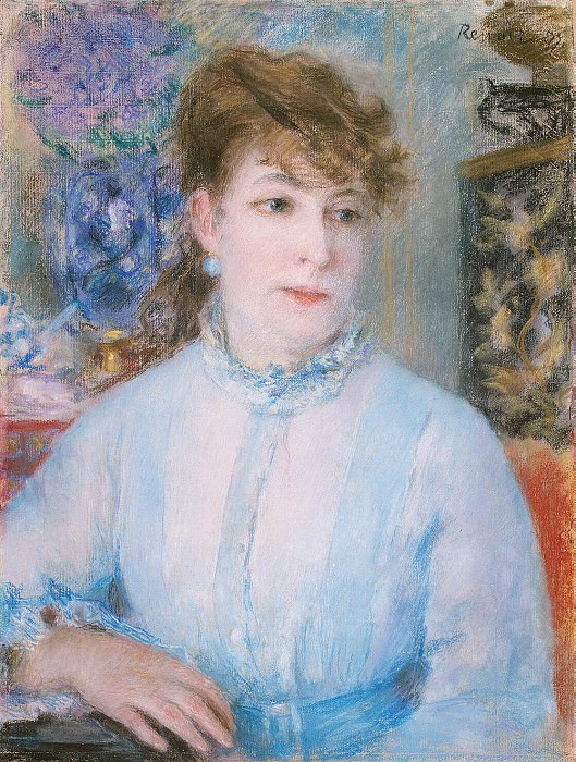 Renoir, Pierre-Auguste - Portrait of a Woman. Hermitage ~ part 10